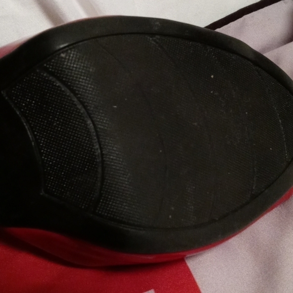 Bandolino slingback sandal dark red size 7 - Picture 9 of 9